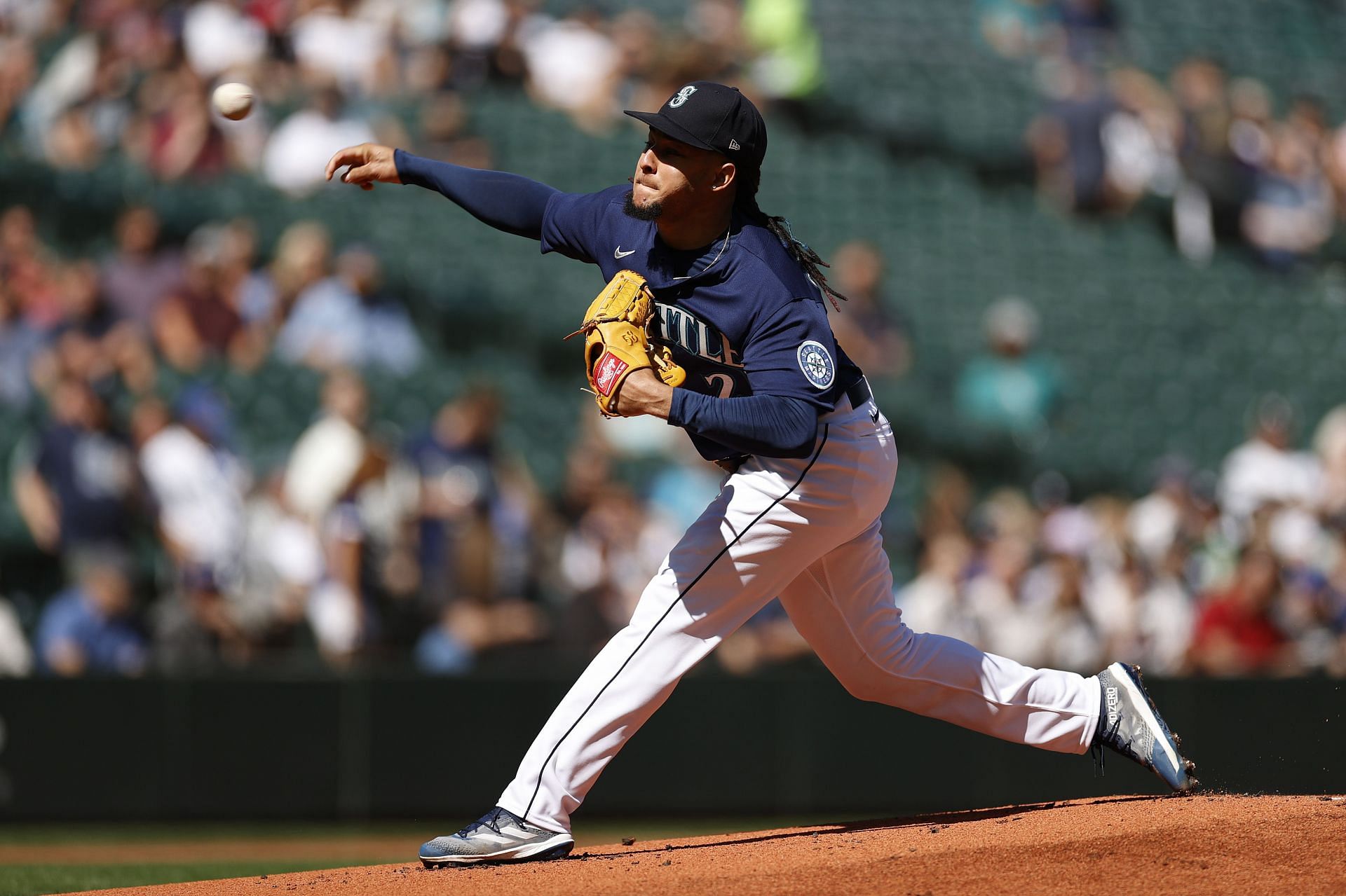 Luis Castillo's ERA is even lower in Seattle than it was in Cincinnati.