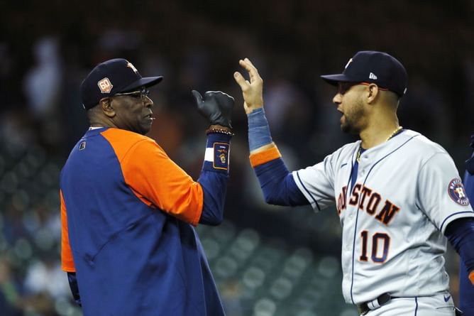 "The AL runs through us" "Astros own you" - Houston Astros fans fired up after team clinch 5th AL West title in 6 years