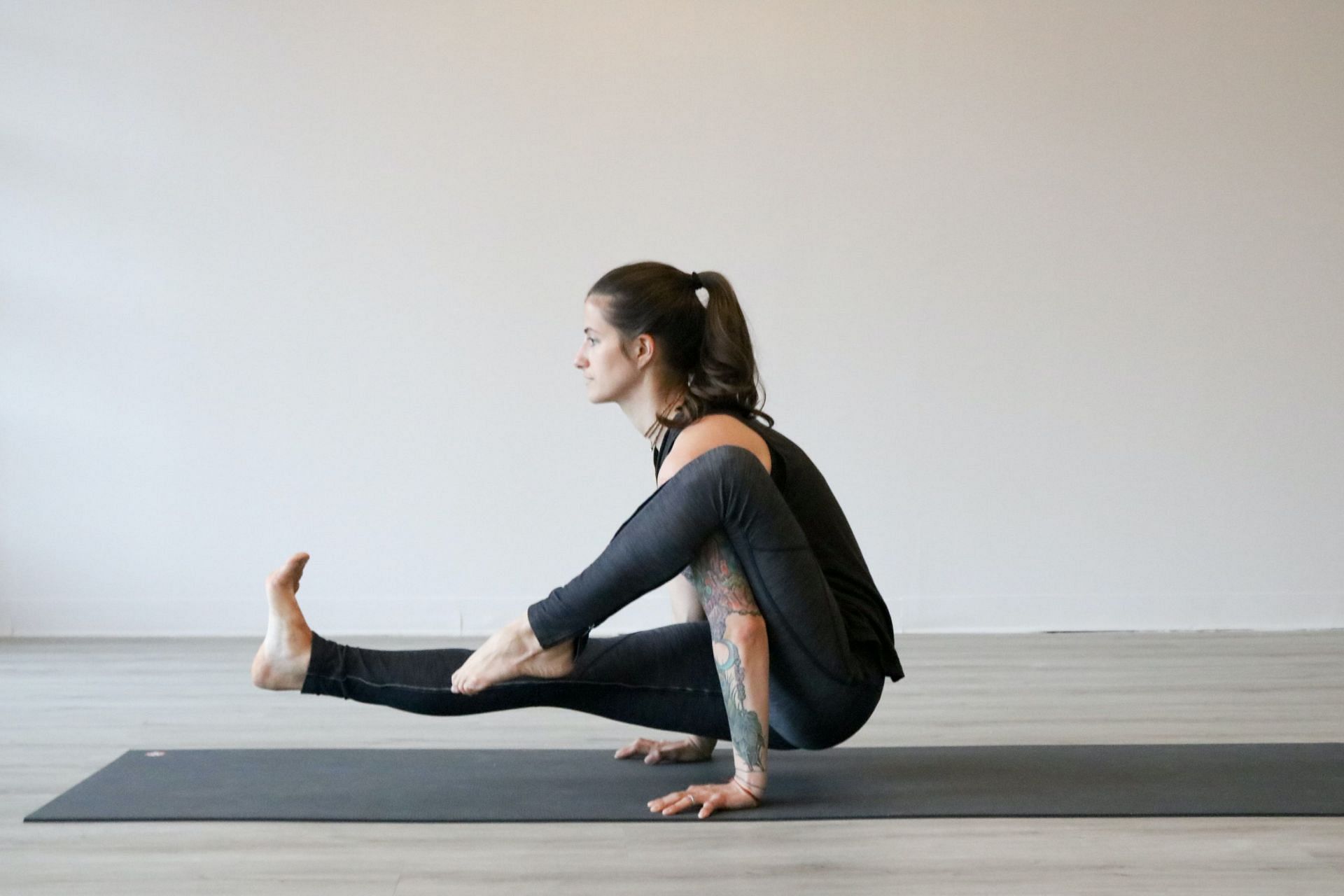 Ever wondered why people lift their heels during yoga? Here