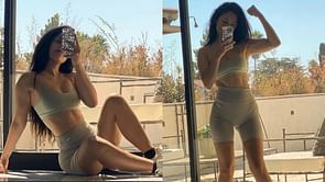 "You can crush a watermelon with those bad boys": HasanAbi and fans left awestruck after Valkyrae shows off workout results
