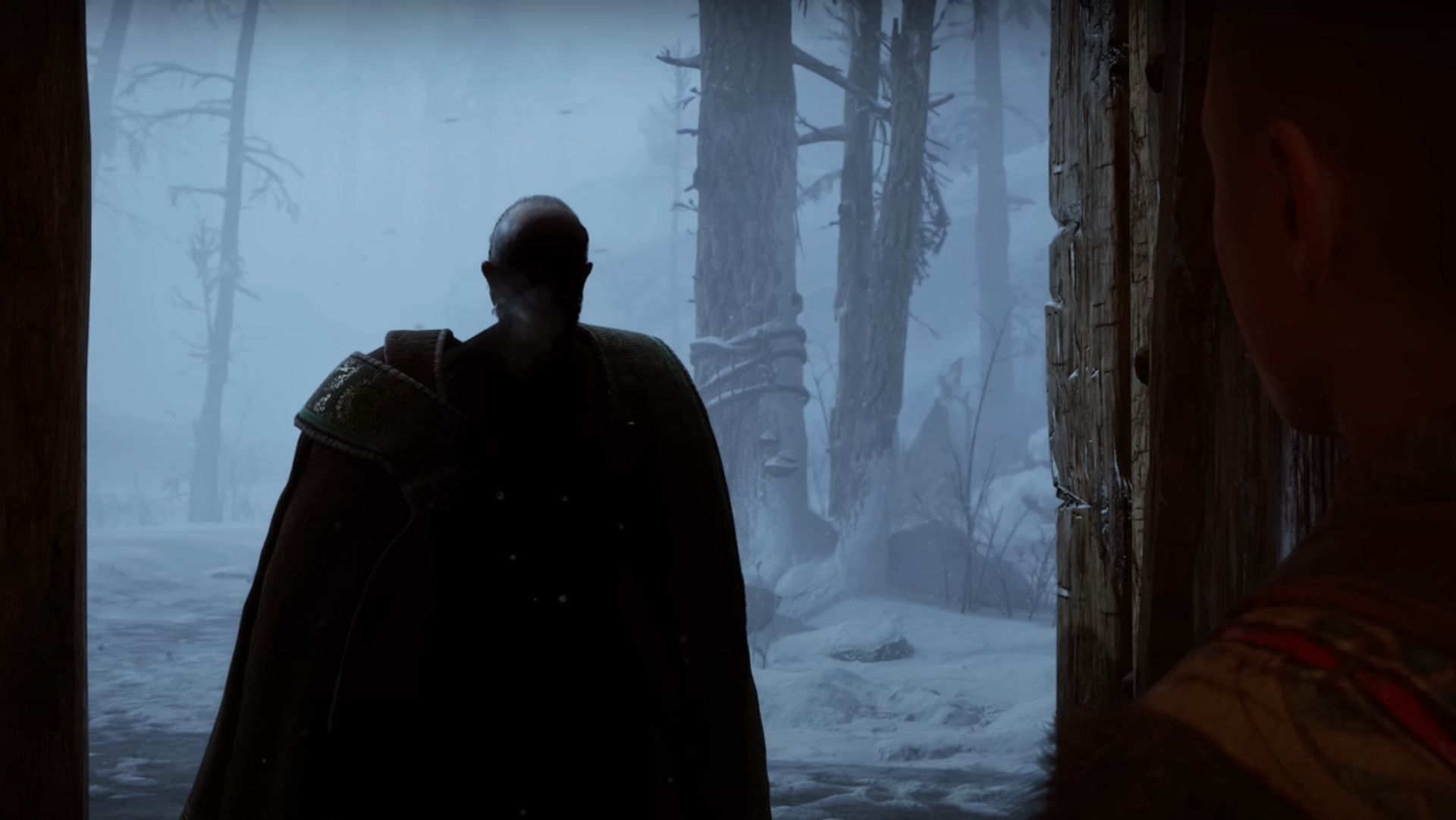 The new story trailer for God of War Ragnarok might have given players a first-look at the Allfather (Image via PlayStation)