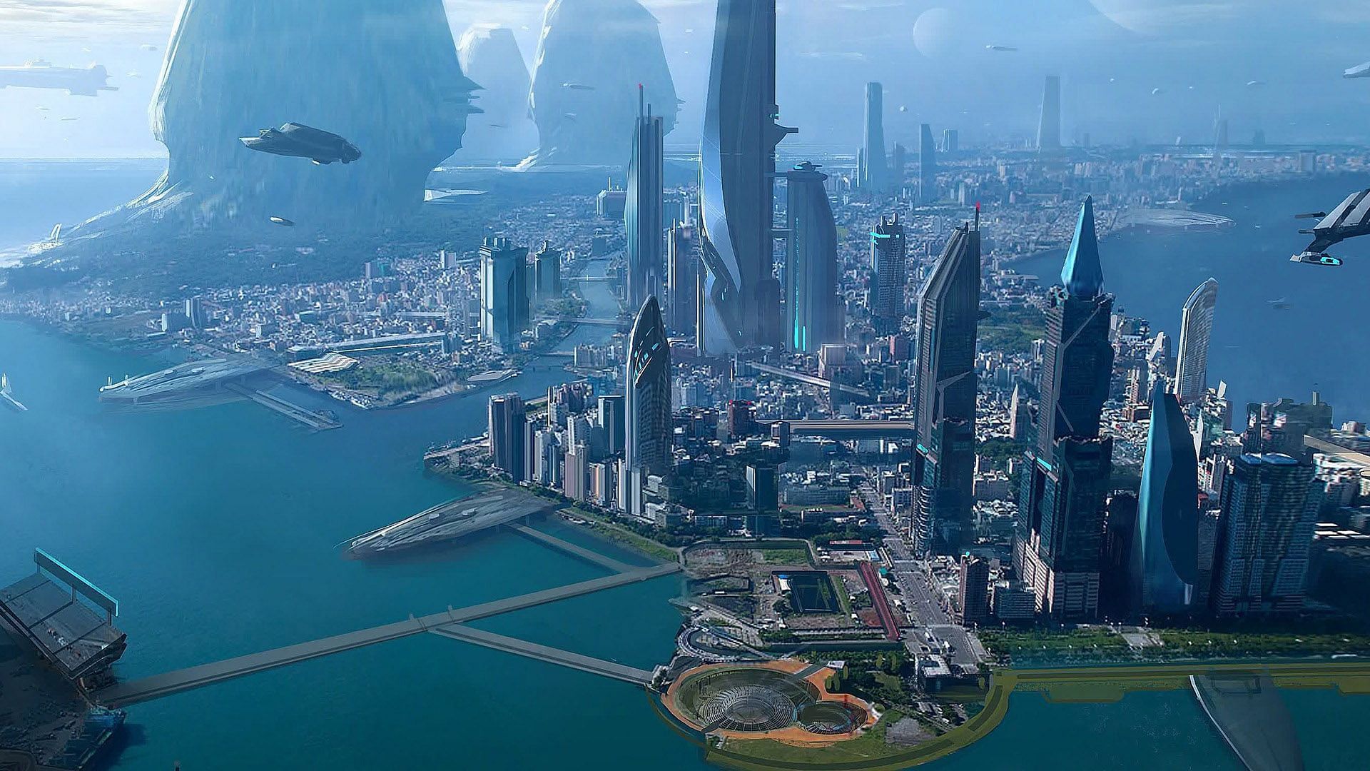 City building is a calm and serene process like meditation (Image via Ubisoft Blue Byte)