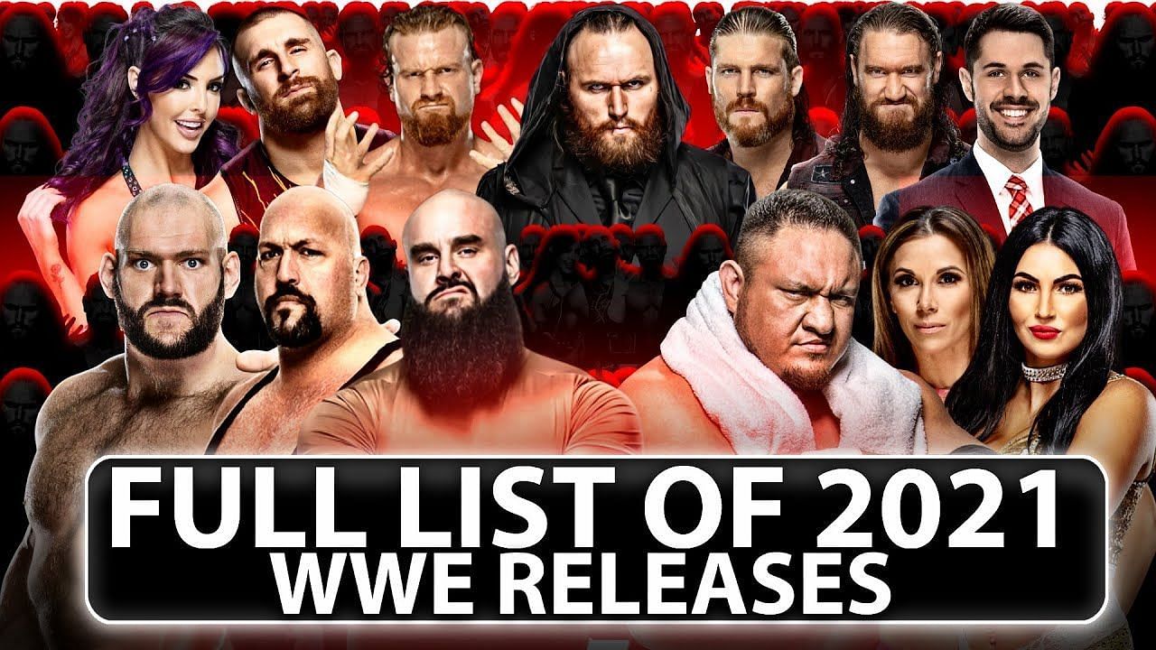 WWE had released more than 80 wrestlers, including backstage staff, in 2021.