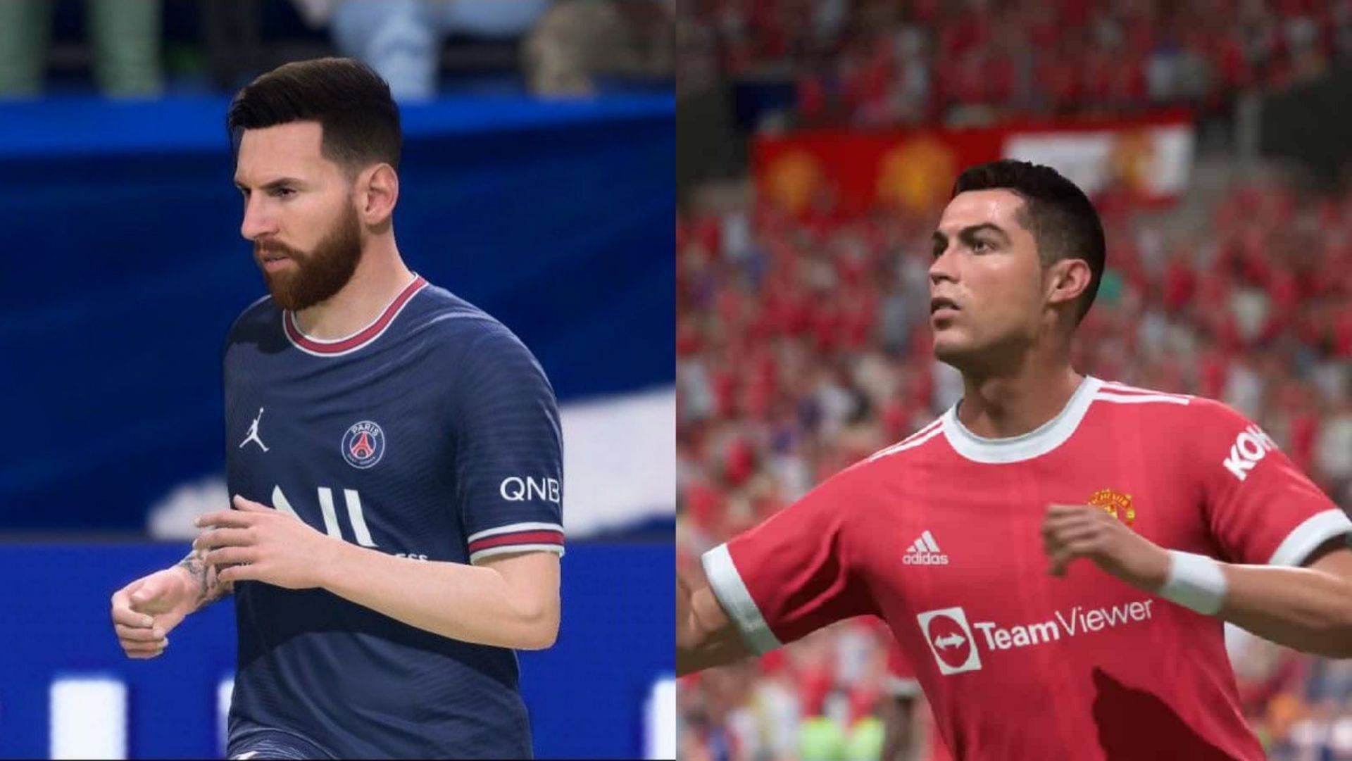 There has been much discussion about the overalls of the two superstars (Images via EA Sports)