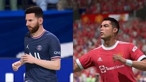 "Media golden boy strikes again": FIFA 23 fans debate Ronaldo and Messi's potential overall ratings
