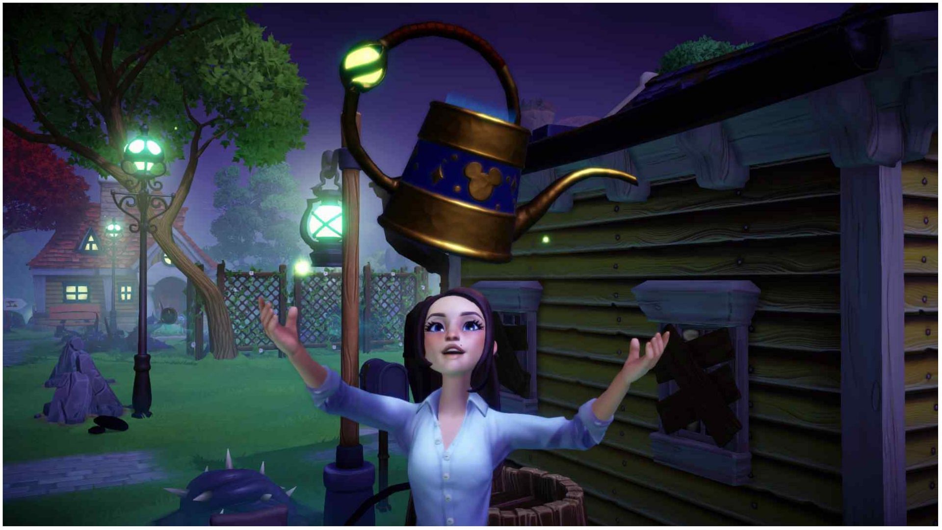 The watering van is an essential took in Disney Dreamlight Valley (Image via Gameloft)