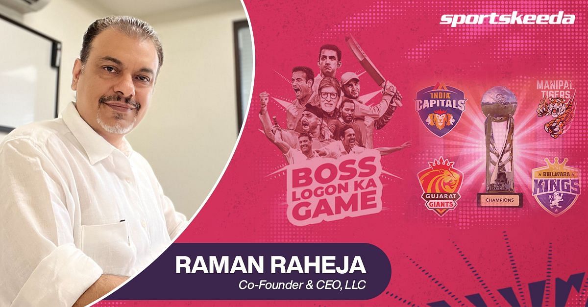 Legends League Cricket Co-founder &amp; CEO Raman Raheja