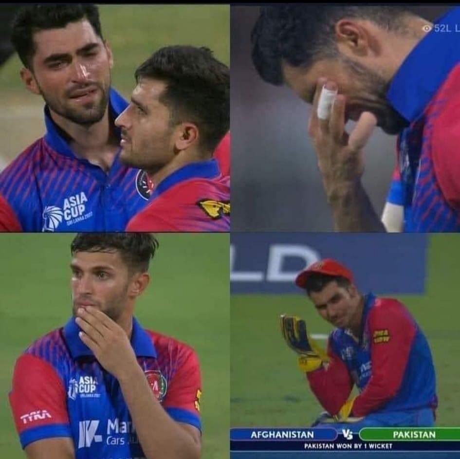 मैच हारने के बाद रोने लगे थे अफगानिस्तान के खिलाड़ी