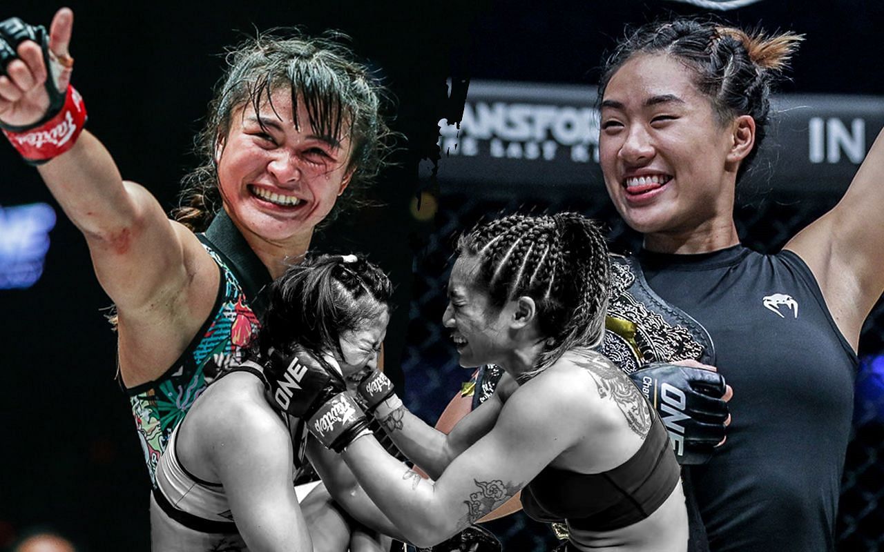 Stamp Fairtex (left) and Angela Lee (right) [Photo Credit: ONE Championship]