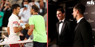 Journalist shuts down talk of bad blood between Rafael Nadal and Novak Djokovic at Laver Cup