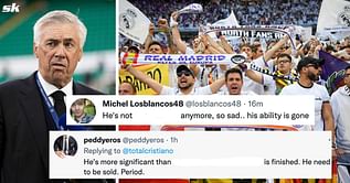 "Wasted his chance" "His ability is gone" - Real Madrid fans call for 'finished' player to be sold after 'awful' performance against Mallorca