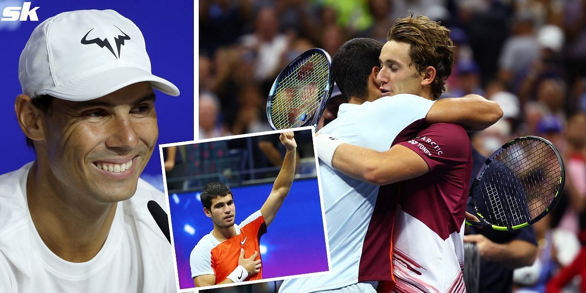 Rafael Nadal lauded Carlos Alcaraz and Casper Ruud on their 2022 US Open final battle