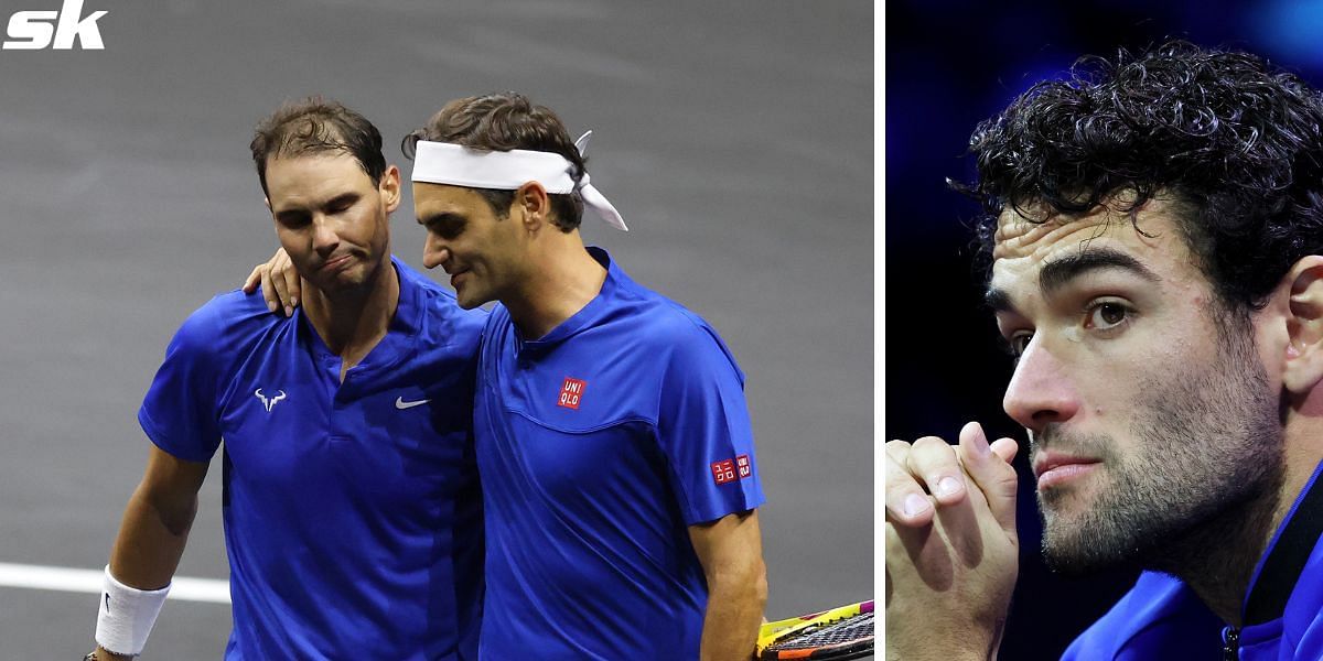 Matteo Berrettini is partnering Roger Federer and Rafael Nadal for Team Europe at the 2022 Laver Cup.