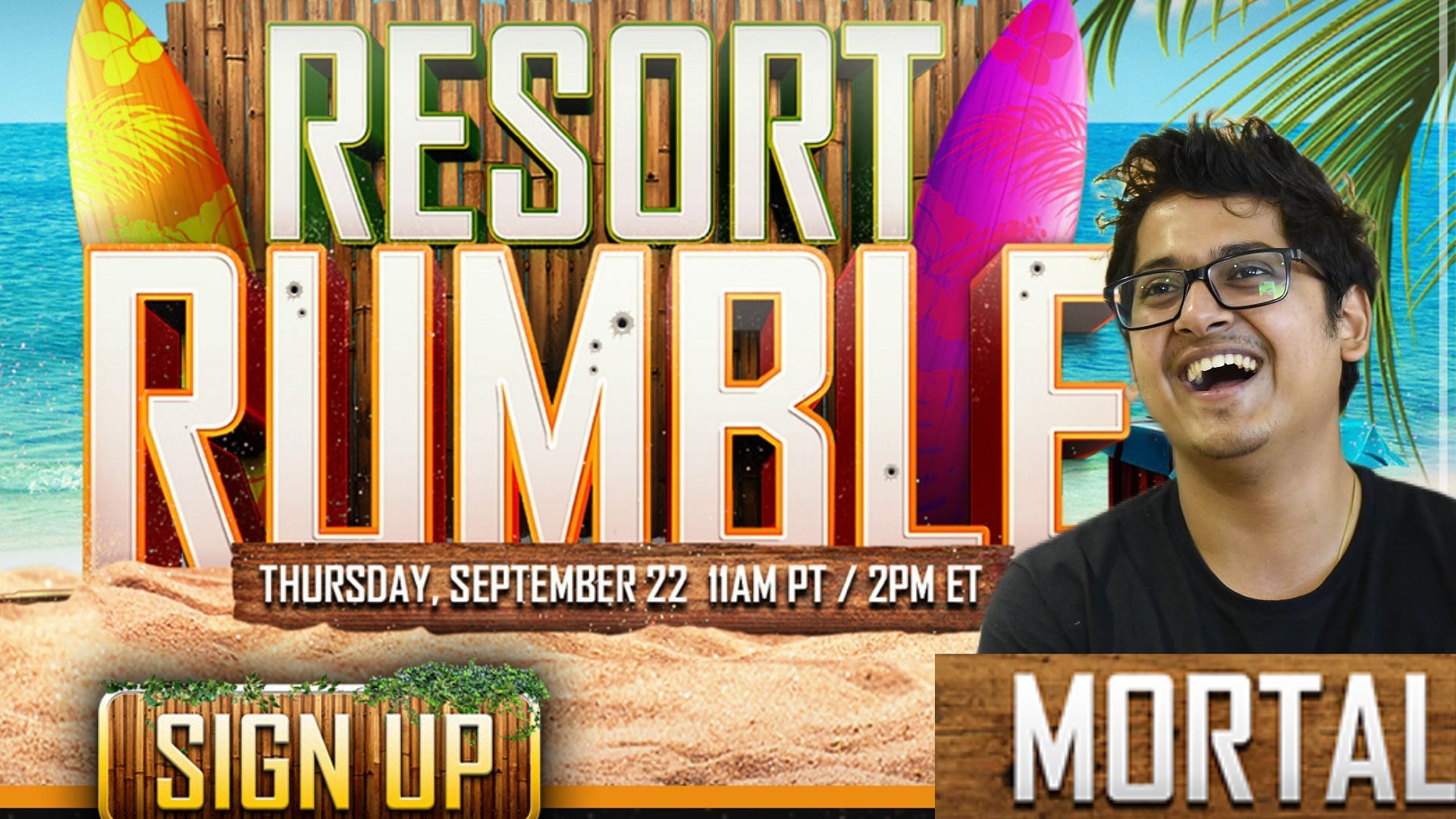 PUBG Mobile Resort Rumble contest will start on September 18 (Image via Sportskeeda)