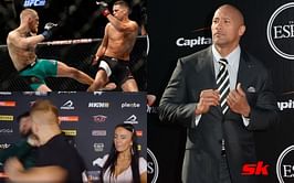 MMA News Roundup: Fighter sucker-punches YouTuber during live interview, fans disapprove of The Rock's UFC sponsorship, Conor McGregor blames Nate Diaz fight for leg break