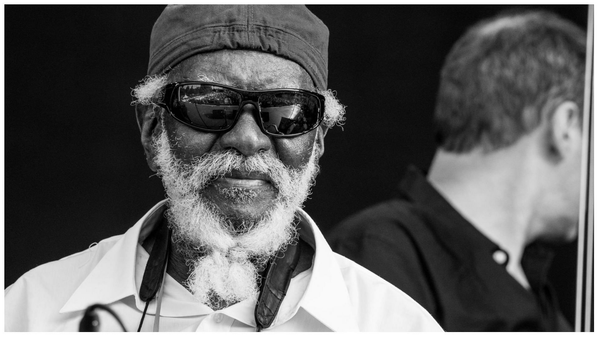 Pharoah Sanders recently died at the age of 81 (Image via Julia Reinhart/Getty Images)