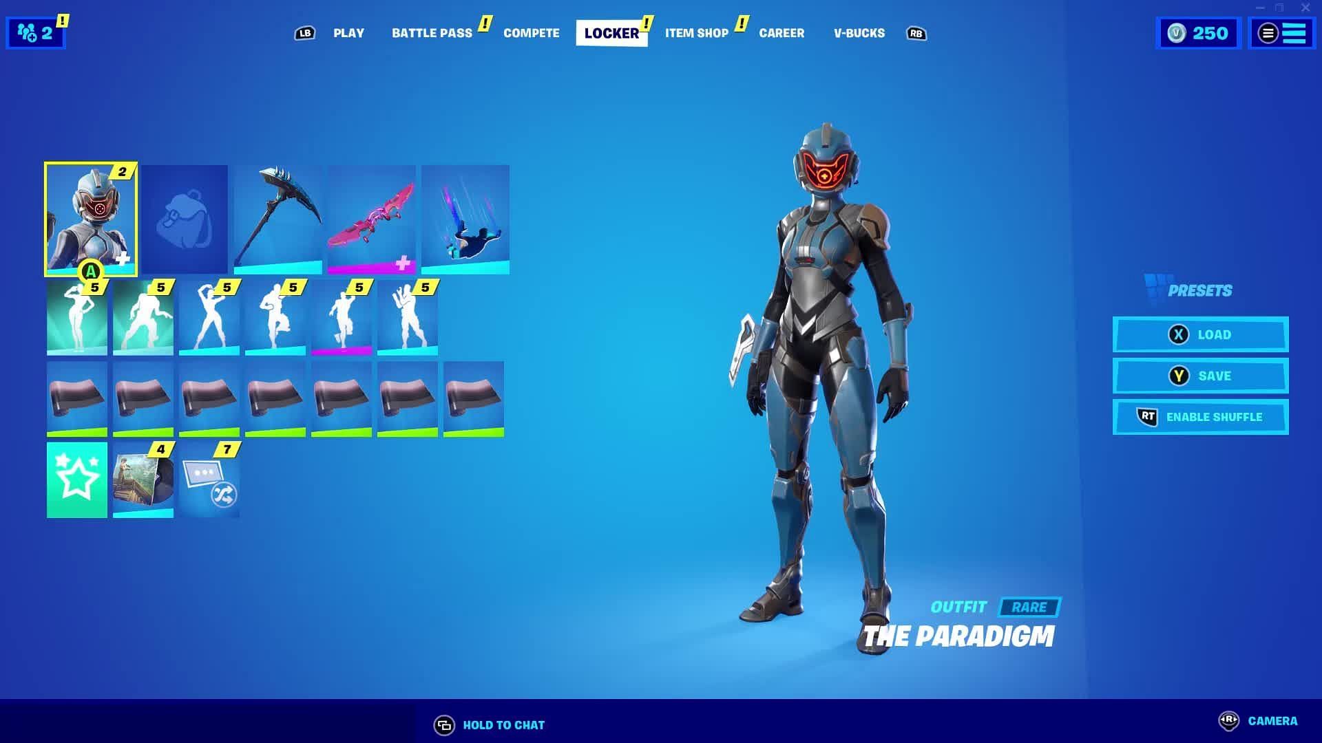 The Paradigm could be re-released as a Fortnite Chapter 3 Season 4 Battle Pass skin (Image via Epic Games)
