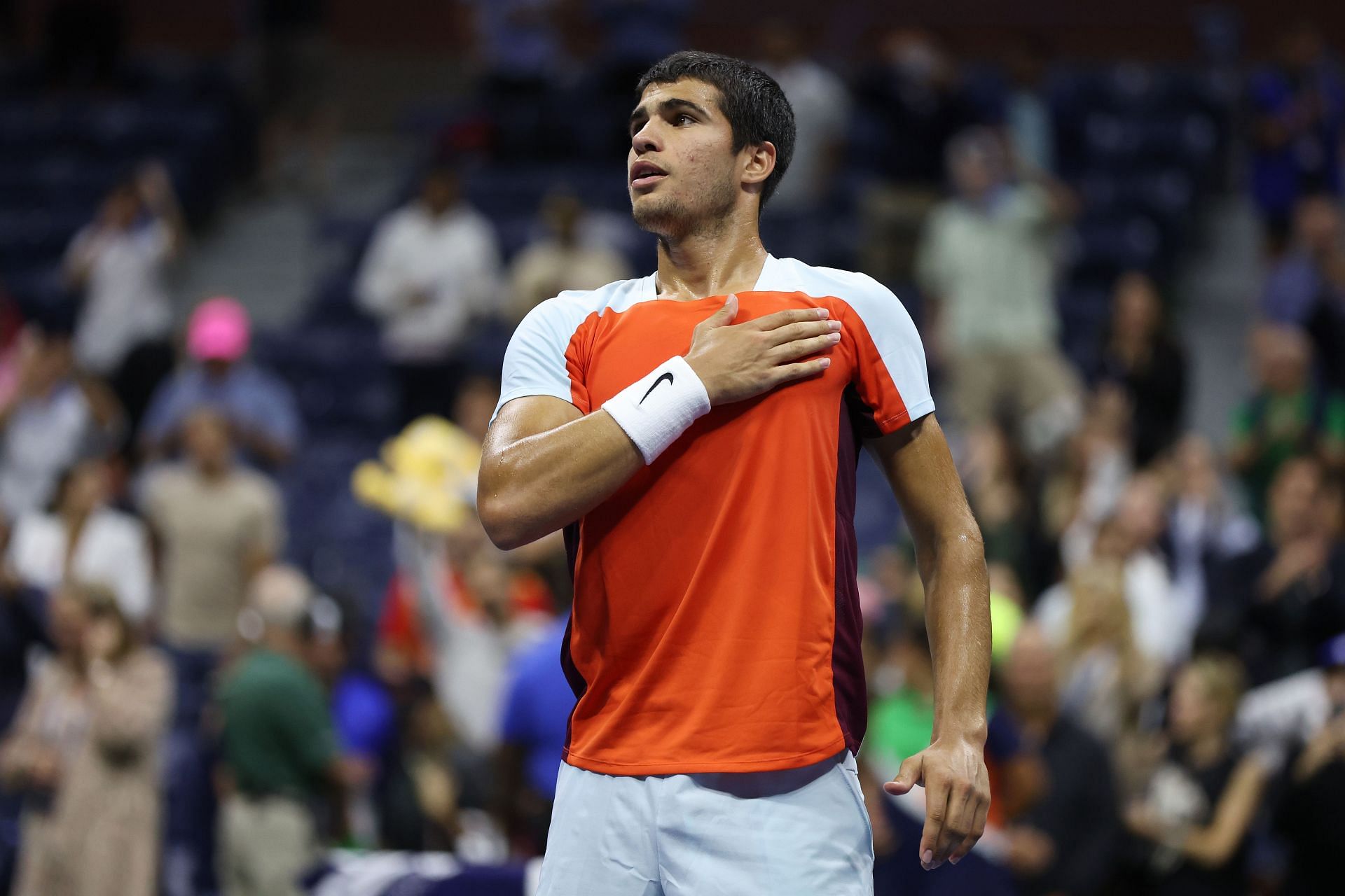 Carles Alcaraz is into his first Major semifinal.