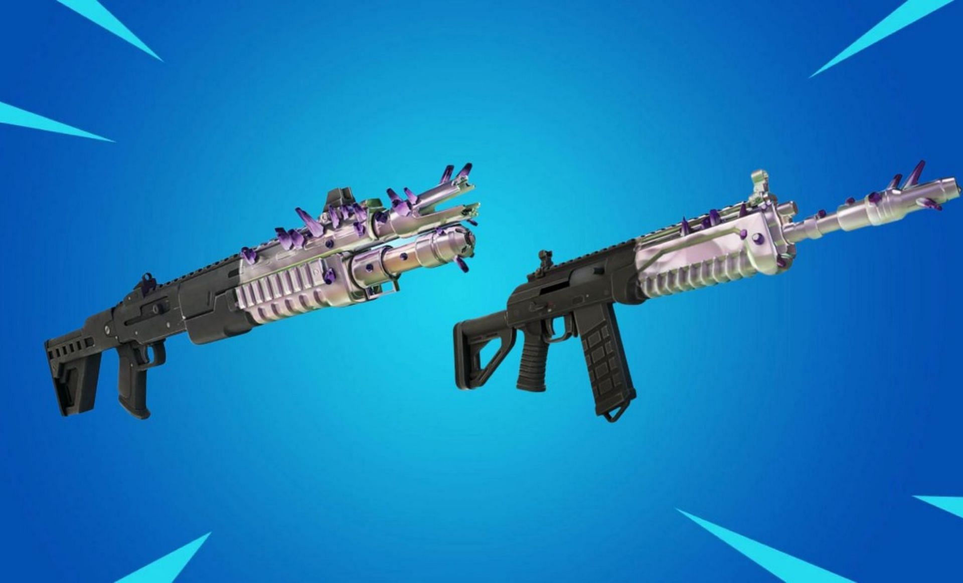 EvoChrome weapons are brand new (Image via Epic Games)