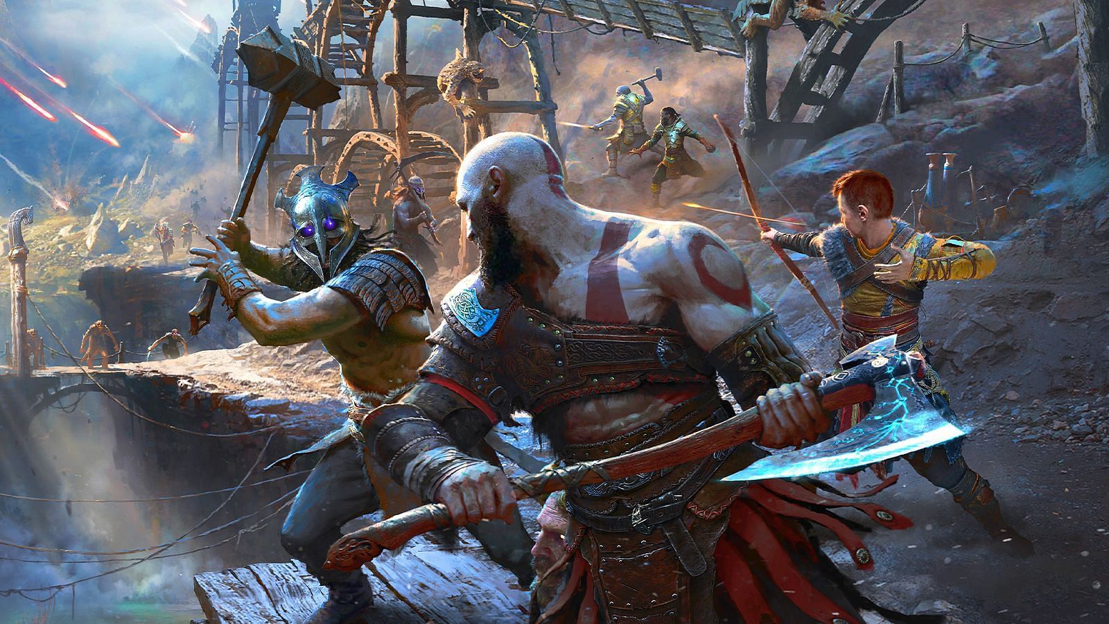 New challenges await Kratos, but so do new ways to brutalize his foes (Image via Santa Monica Studio)