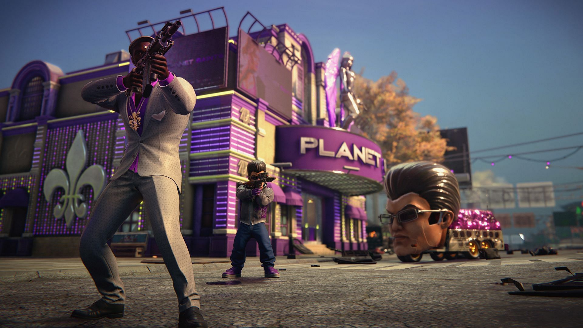 Arguably the most enjoyable Saints Row game (Image via Volition)