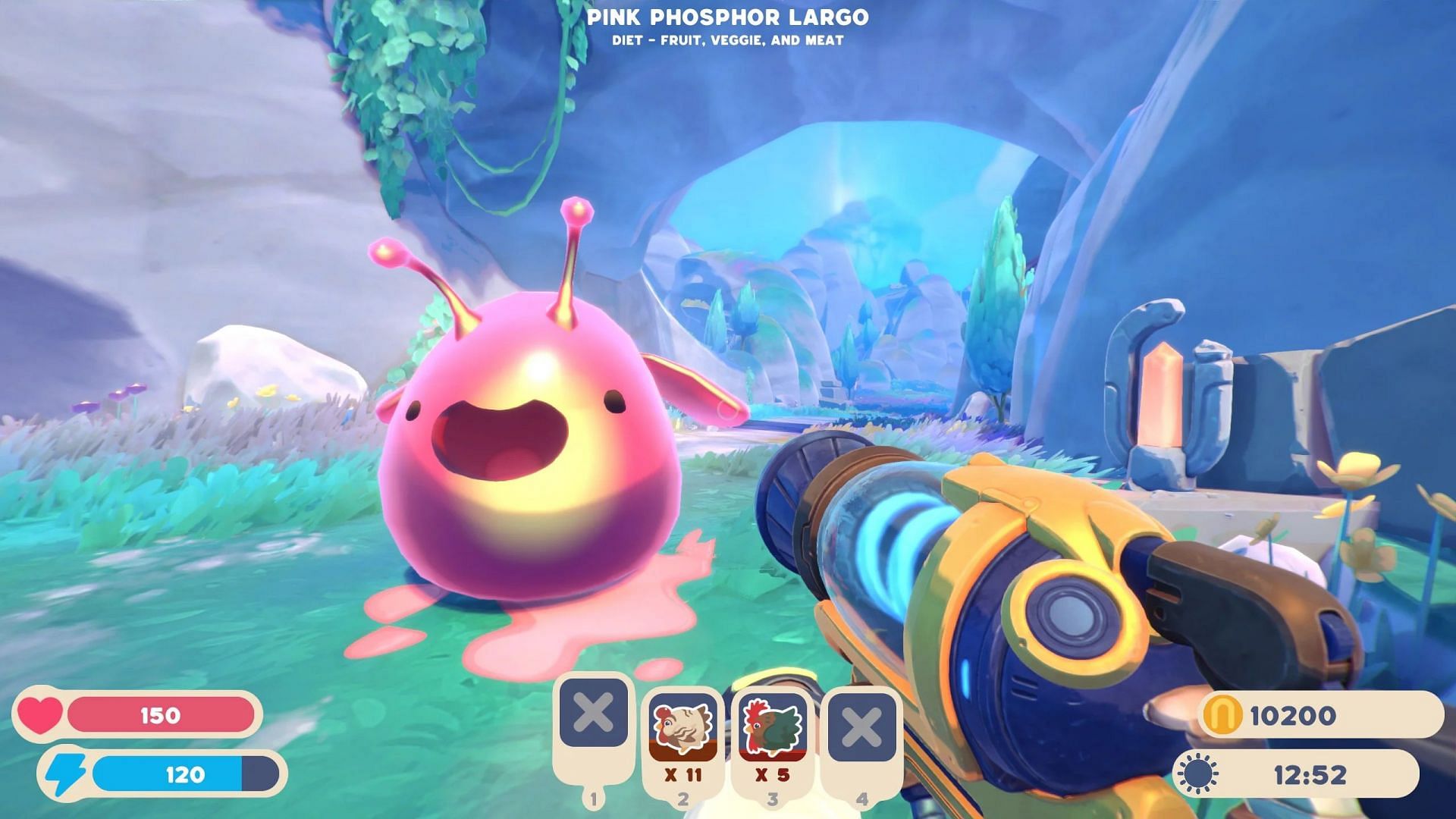 Like the original game, this Largo consists of two of the most common Slimes to be found (Image via Monomi Park)