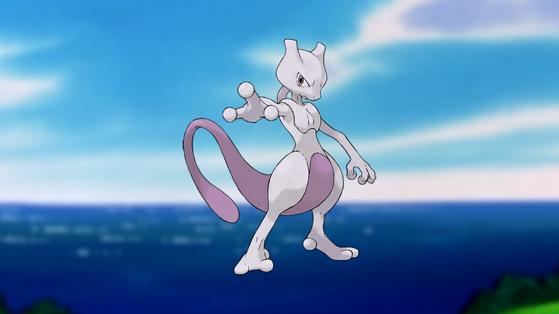 Mewtwo as it appears in the anime (Image via Niantic)