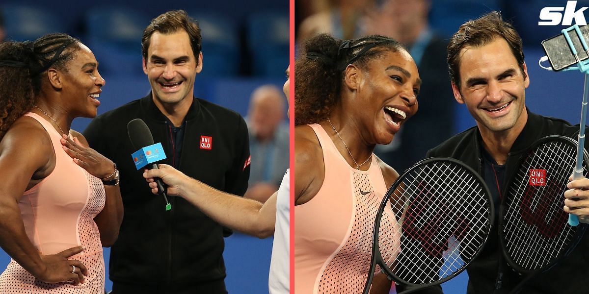 Serena Williams and Roger Federer delight the Perth crowd in 2019