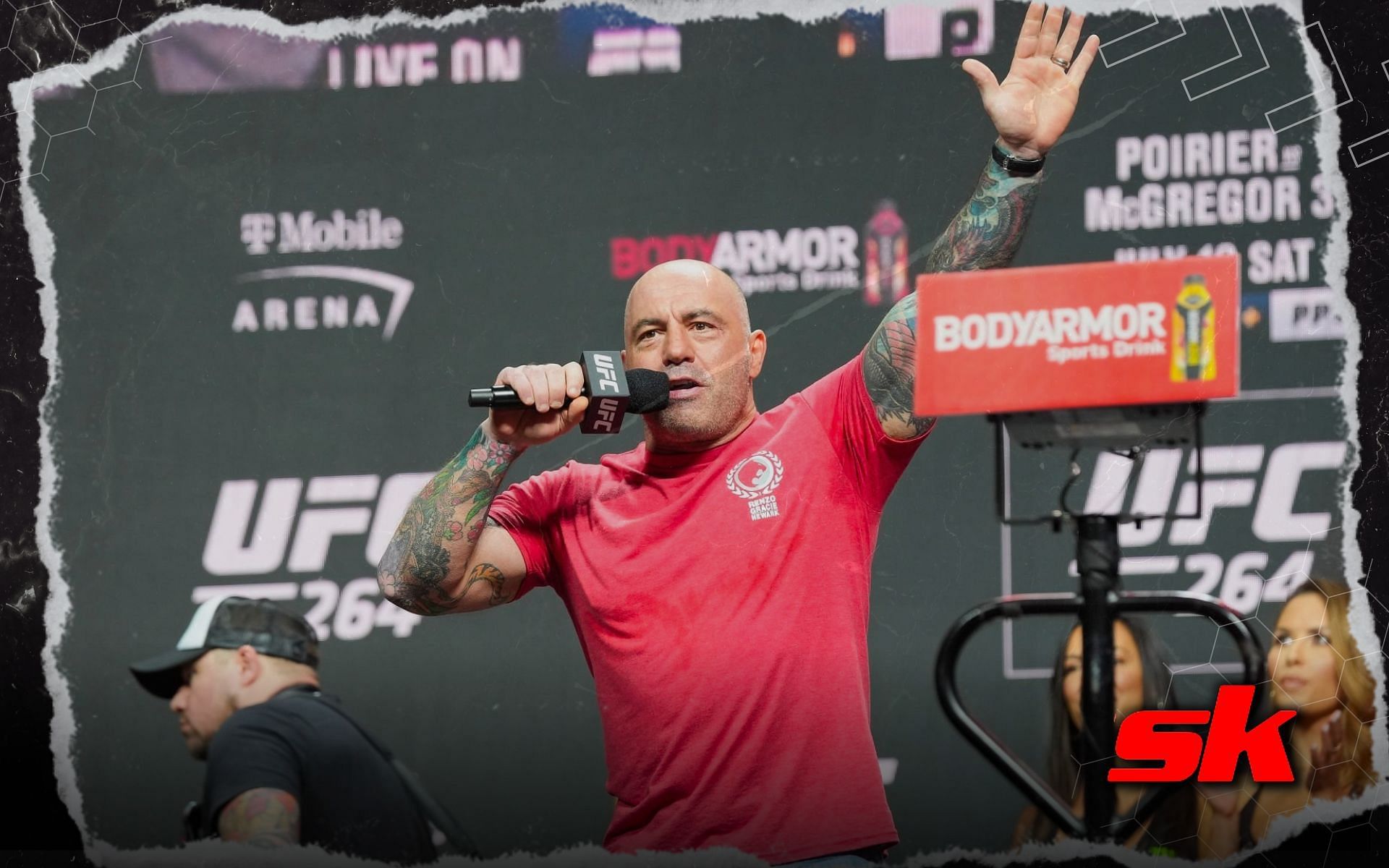 Joe Rogan names most feared UFC champ during face-off. [Image credits; Getty Images.]