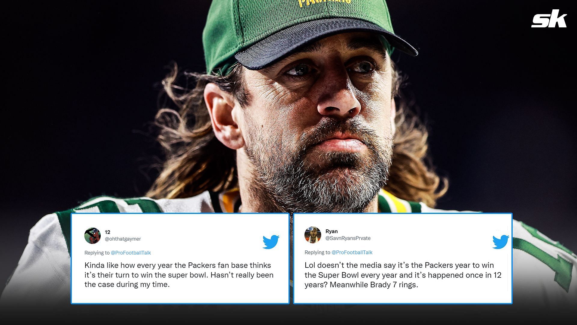 NFL fans react to Green Bay Packers QB Aaron Rodgers