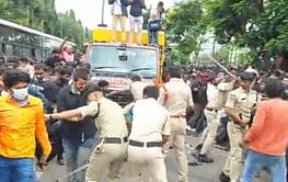 IND vs AUS 2022: [Watch] Police resort to lathi charge as fans gather in large numbers for 3rd T20I tickets in Hyderabad