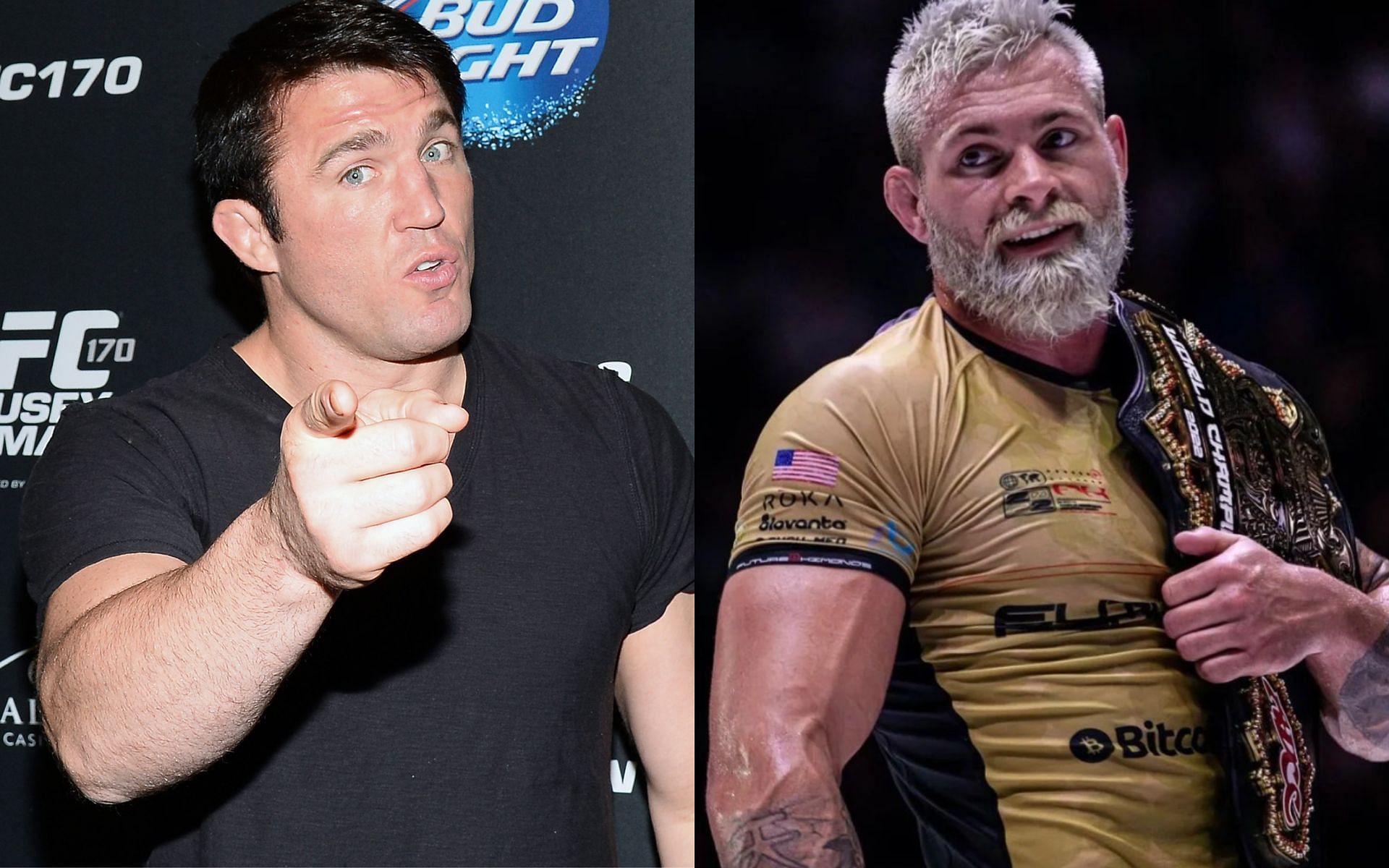 Chael Sonnen (Left), Gordon Ryan (Right) [Image courtesy: Getty Images and @gordonlovesjiujitsu Instagram]