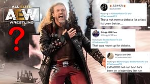 "It's not even close" - Wrestling world erupts with mixed reactions over who'd a better pro wrestling return between Edge and top AEW star