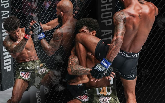Watch: ONE Championship breaks down Demetrious Johnson’s flying knee KO of Adriano Moraes
