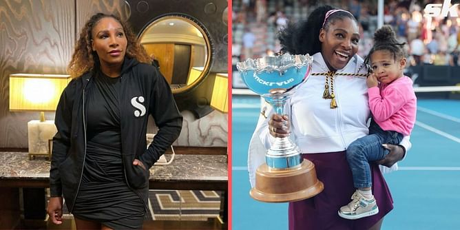 WATCH: Serena Williams' daughter Olympia blushes as her mother talks about her fashion sense