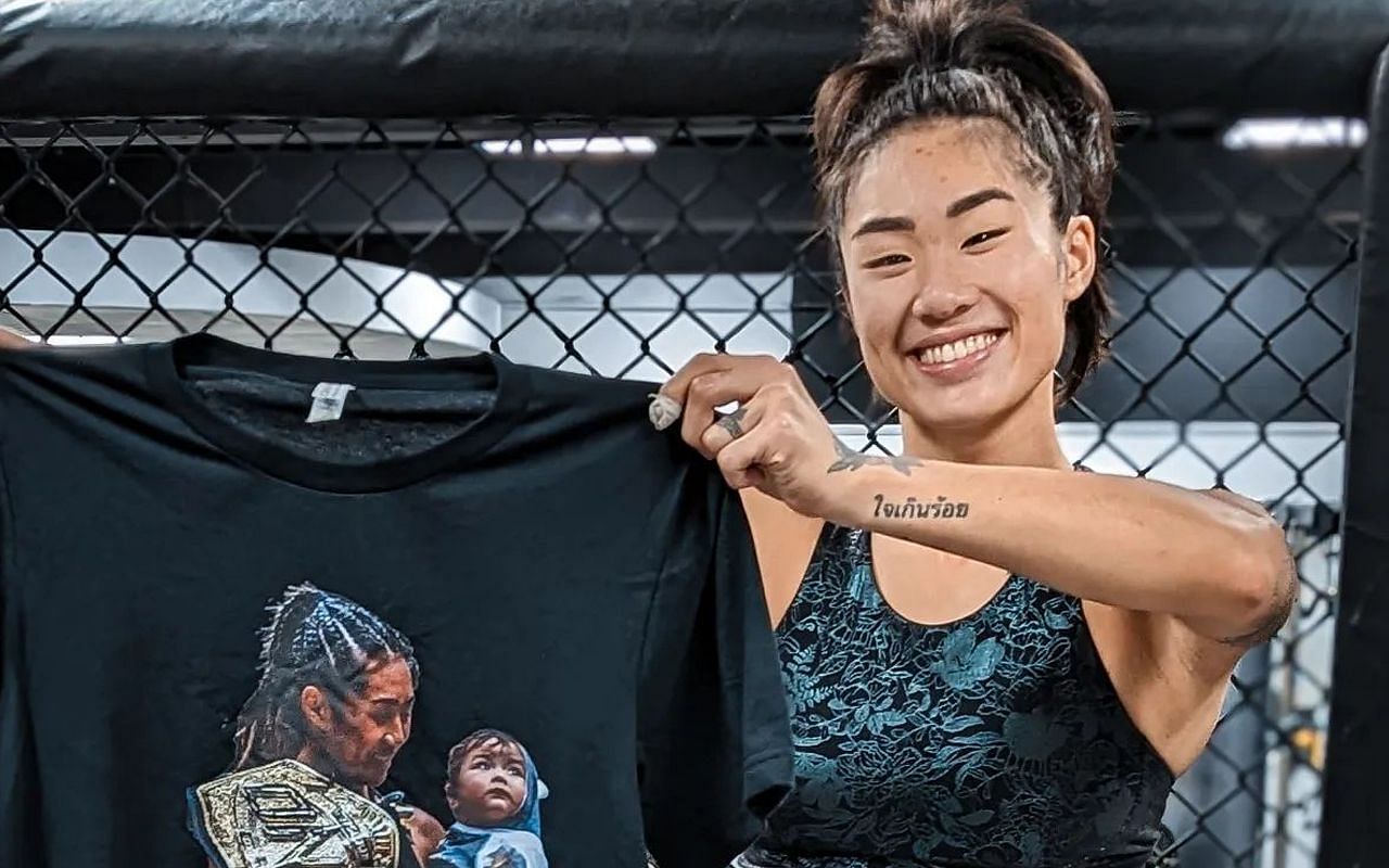 Angela Lee is enjoying the perks of fighting close to her natural weight. | Photo by ONE Championship