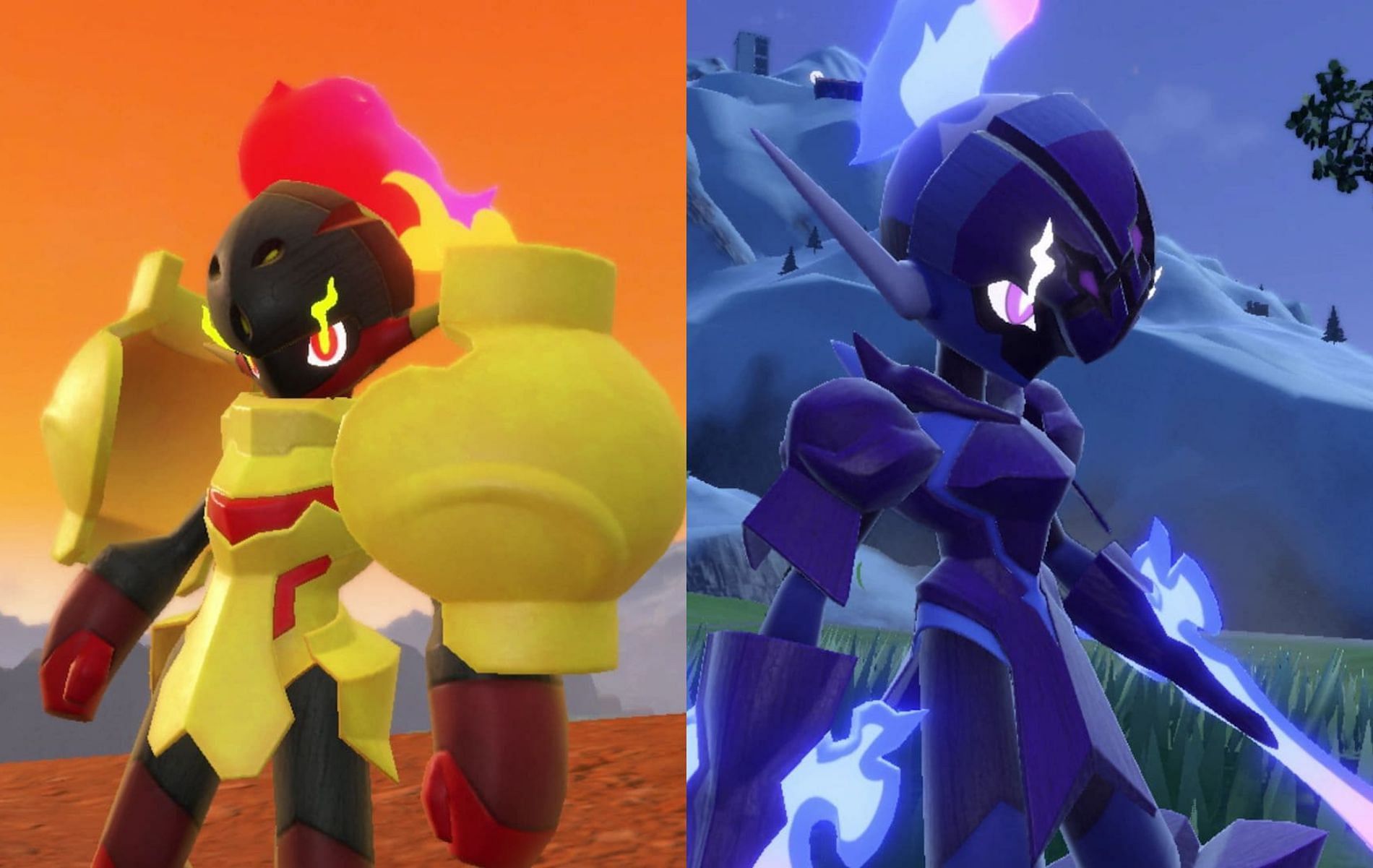 These two are definitely one of the many highlights of the upcoming open-world RPG (Images via The Pokemon Company)
