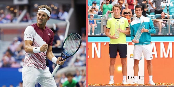 "He has beaten me a couple of times and I will seek my revenge" - Casper Ruud on US Open final vs Carlos Alcaraz