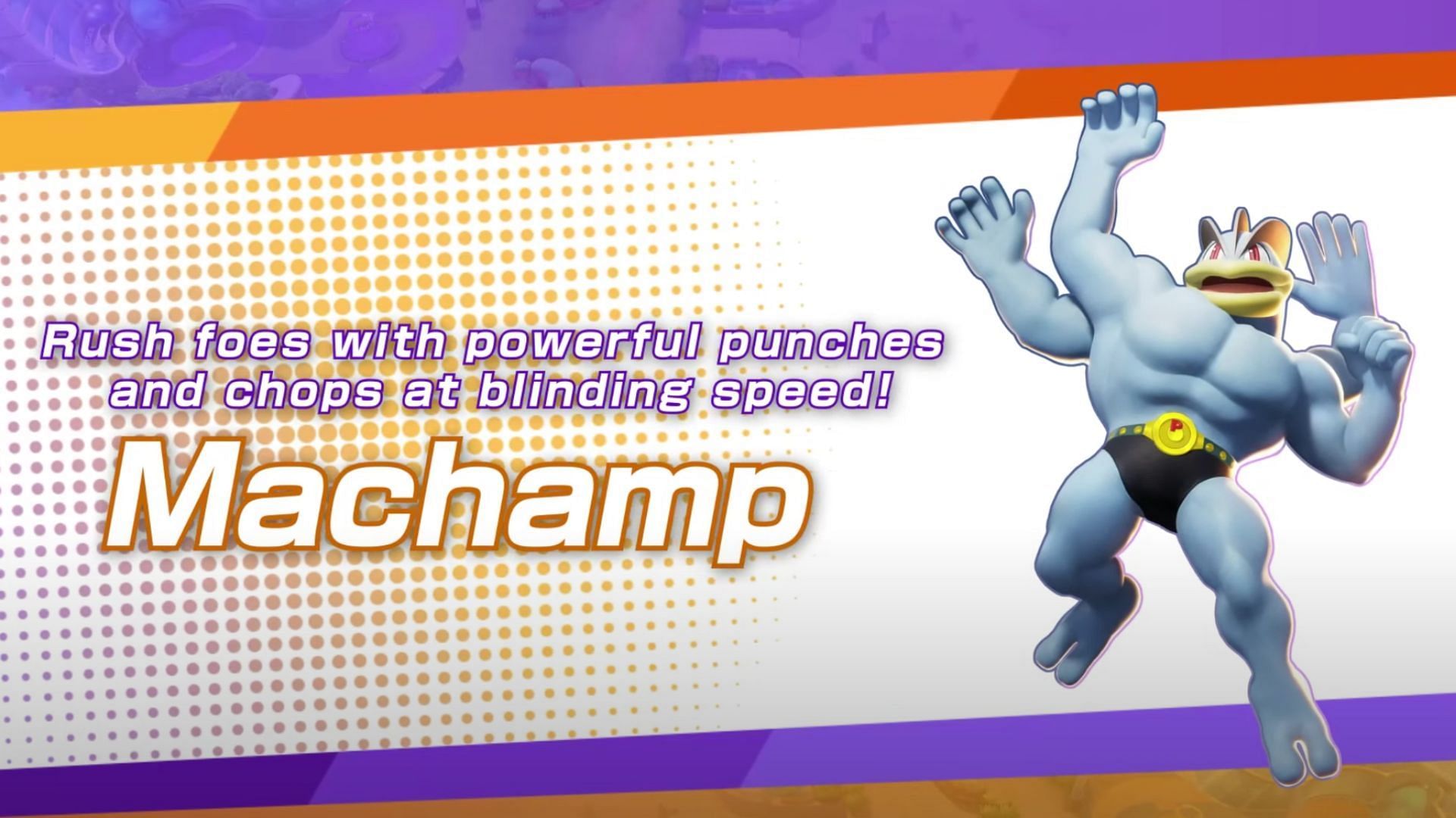 Official imagery for Machamp used for Pokemon Unite (Image via The Pokemon Company)