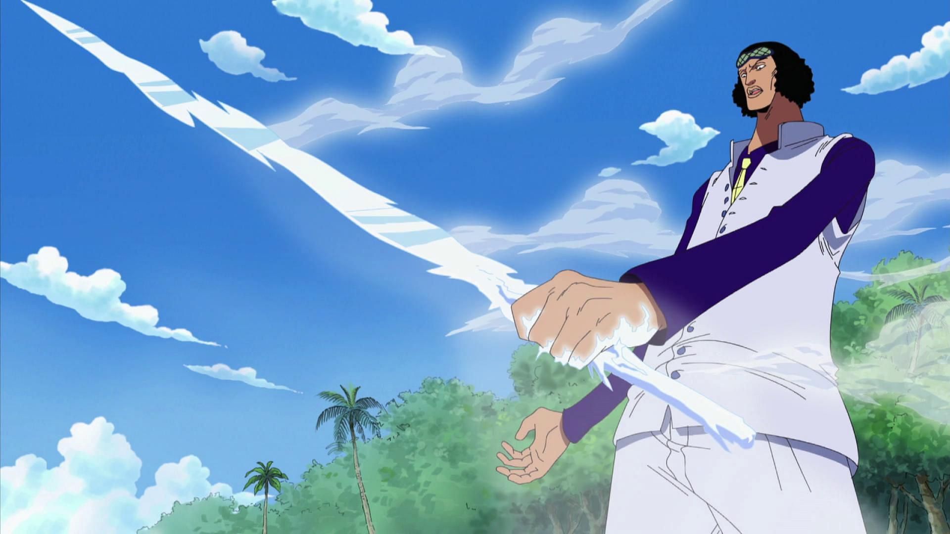 Aokiji as seen in the show (Image via Toei Animation)