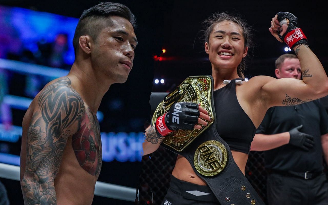 Martin Nguyen (left) and Angela Lee (right) [Photo Credits: ONE Championship]