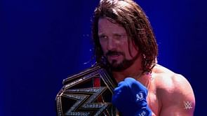 AJ Styles claims that he is "happy" to avoid facing a top WWE Superstar and current champion in a potential match