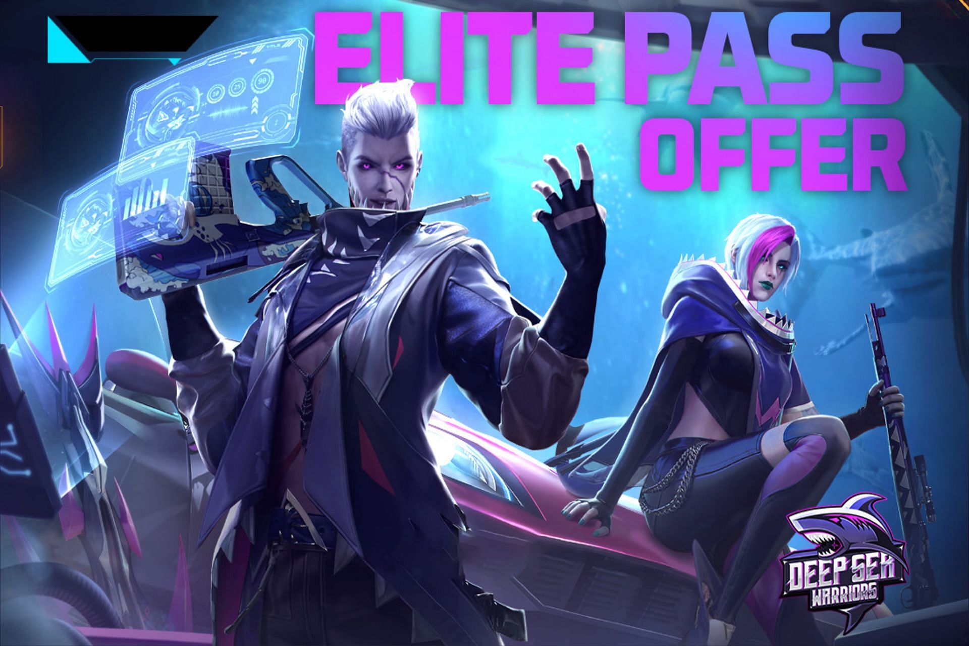 A heavy discount is available on the Elite Pass (Image via Garena)