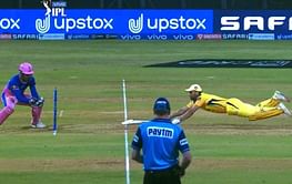 "Clearly sent a message to everyone that this guy wants to win it so badly" - Ruturaj Gaikwad on MS Dhoni diving full-stretch to get back into crease during IPL 2021 match