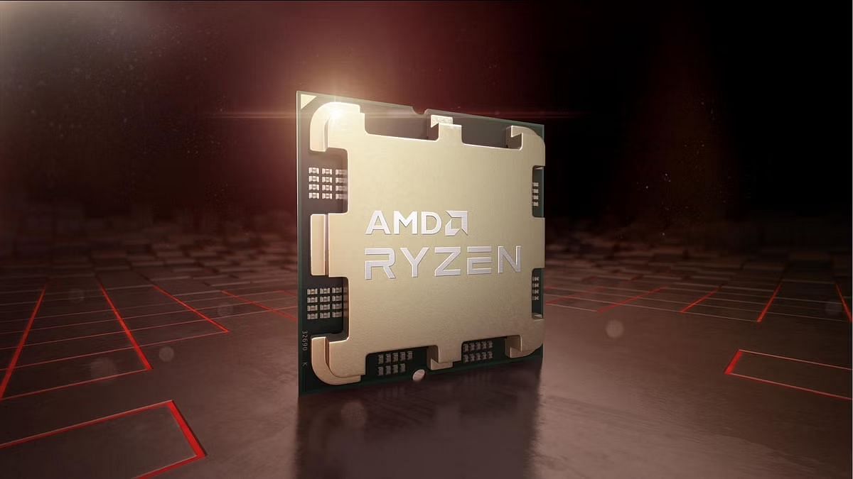 A Ryzen 7000 CPU (Image via AMD)