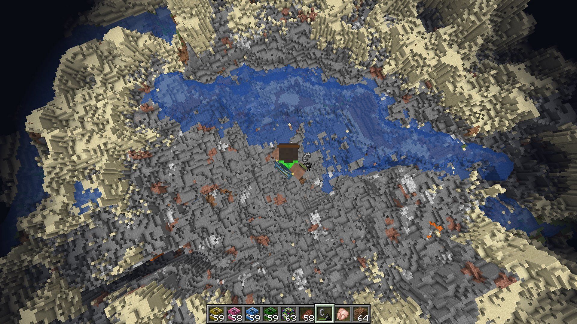 The biggest TNT explosion possible with the Minecraft mod (Image via CurseForge)