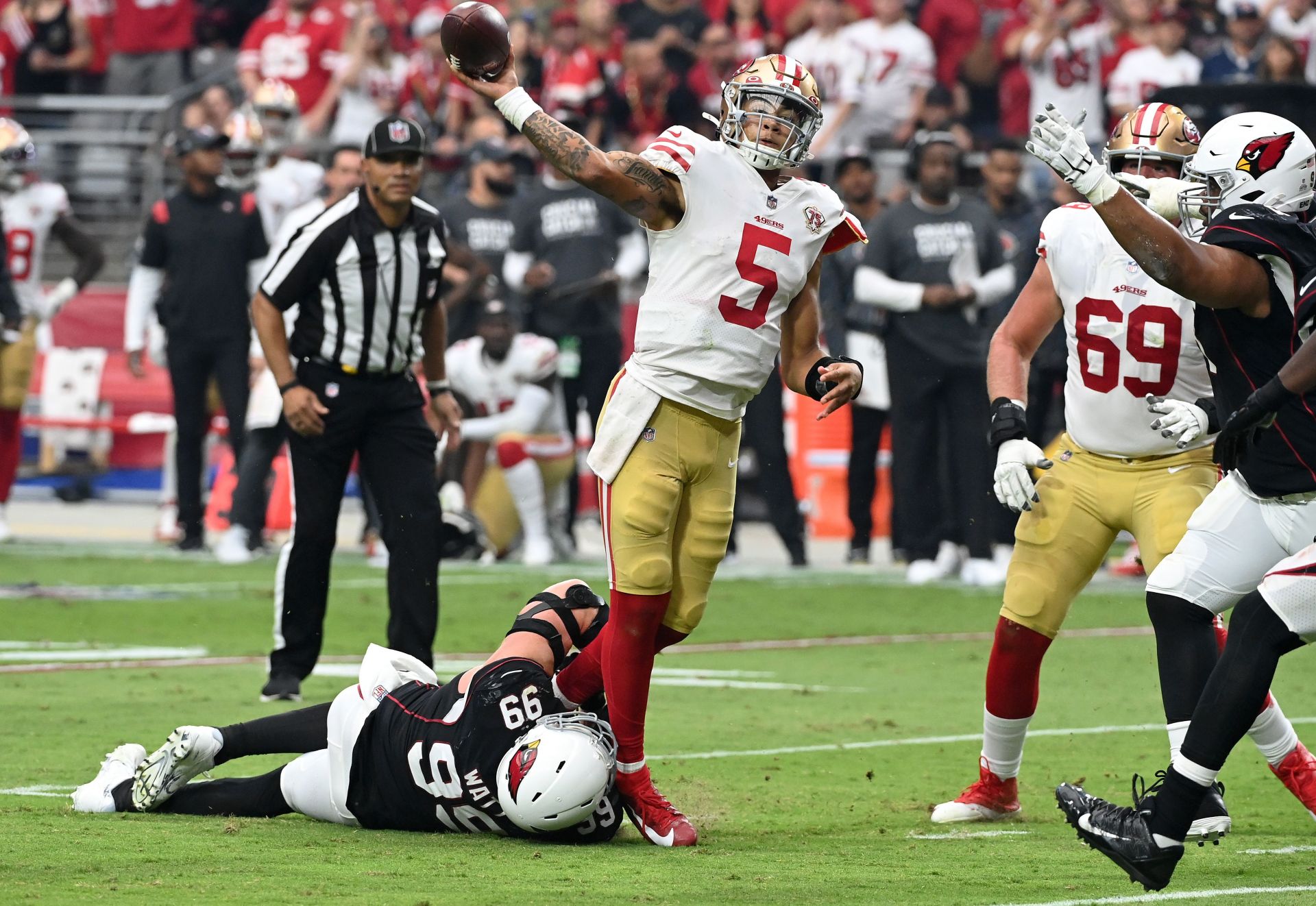 49ers, Texans react to Trey Lance's performance in second start