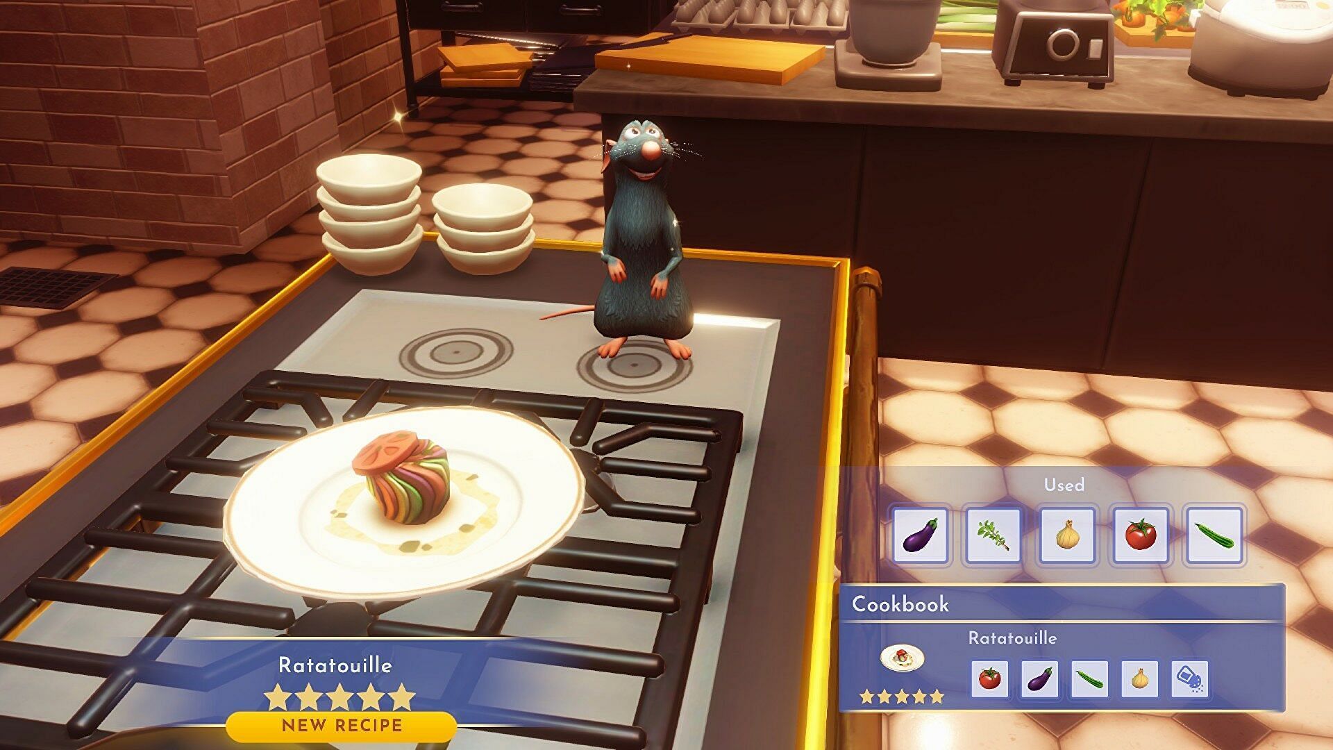 Making Ratatouille with Remy (Image via Gameloft)