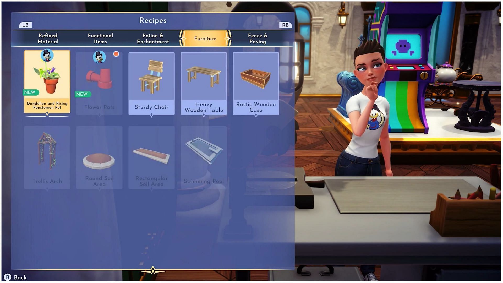 Crafting is an important component in Disney Dreamlight Valley (Image via Youtube - Mirraj Gaming)