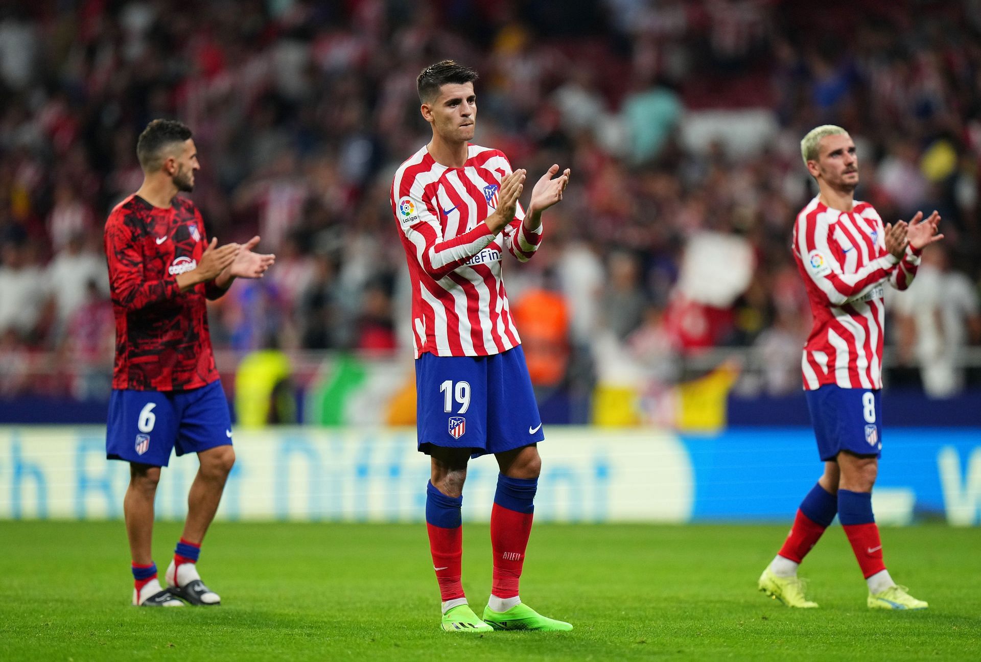 Atletico Madrid striker Alvaro Morata was in contact with Xavi Hernandez